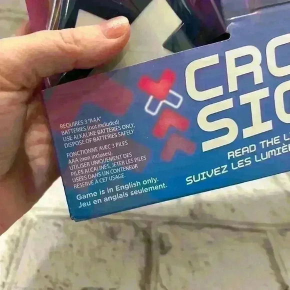 NEW 2021 Crossed Signals Hand Held Game by Mattel - Picture 2 of 4